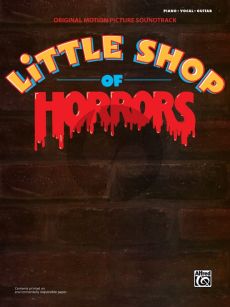 Menken Little Shop of Horrors Piano/Vocal/Guitar (Original Motion Picture Soundtrack)