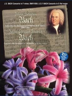 Bach Piano Concerto F-Minor BWV 1056 and J.Chr.Fr. Bach Concerto E-flat Major (Bk- 2 Cd DeLuxe Set) (MMO)