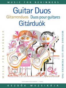 Guitar Duos (Music for Beginners Series) (Edited by Miklós Mosóczi)