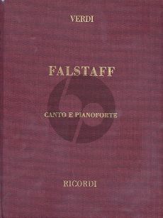 Verdi Falstaff Vocal Score (engl./it.) (Hardcover)