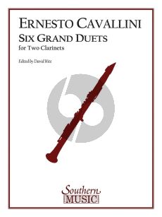 Cavallini 6 Grand Duets for 2 Clarinets (David Hite)