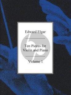 Elgar 10 Pieces Vol.1 for Violin and Piano