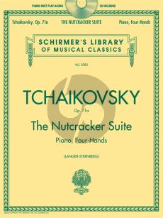 Nutcracker Suite Op.71A for Piano 4 Hands (Bk-Online Audio) (edited by Langer-Sternberg)