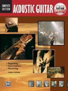 Horne Acoustic Guitar Complete Edition (Beginning-Intermediate and Mastering) (Book with Audio online)