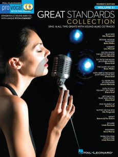 Great Standards Collection (Pro Vocal Woman Edition Vol.51) (Bk-Cd)