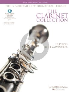 Clarinet Collection Clarinet-Piano Easy to Intermediate (Bk-Audio access)
