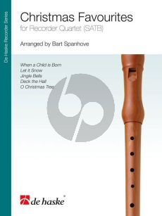 Christmas Favourites Recorder Quartet (SATB) (Score/Parts) (arr. Bart Spanhove)
