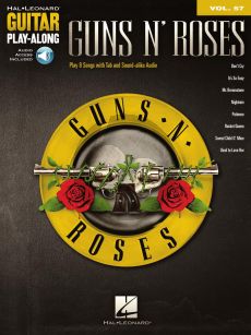 Guns N' Roses 8 Songs (Guitar Play-Along Volume 57) (Book with Audio online)