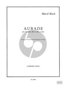 Bitsch Aubade Saxophone alto et Piano (Grade 7)