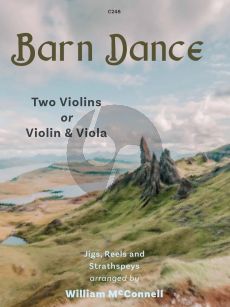 Album Barn Dance for 2 Violins or Violin and Viola (28 Familiar Feet-Tappin’ Folk Numbers - Grades 5 - 6) (Arranged by William McConnell)