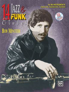 Mintzer 14 Jazz & Funk Etudes for Bb Instruments (Bk-Cd)