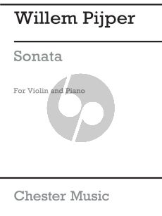 Pijper Sonata Violin and Piano (1919)