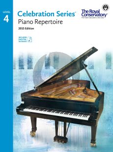 Celebration Series Piano Repertoire Vol.4 Book with Audio online