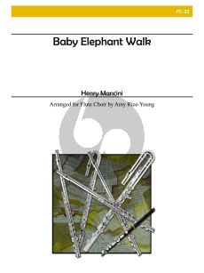 Mancini Baby Elephant Walk for Flute Choir (Score/Parts) (transcr. by Amy Rice-Young)