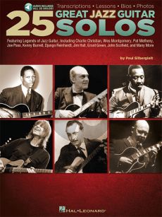 25 Great Jazz Guitar Solos (Transcriptions-Lessons)