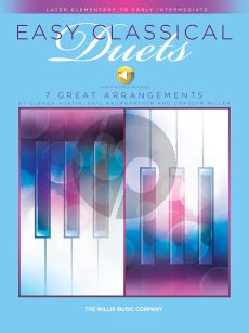 Easy Classical Duets Piano 4 Hds (Book with Audio )