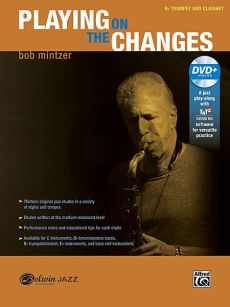 Mintzer Playing on the Changes Bb Instruments (Trumpet/Clarinet) (Bk-DVD)