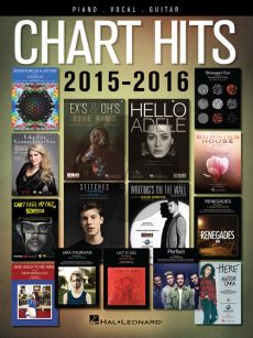 Chart Hits of 2015-2016 Piano-Vocal-Guitar