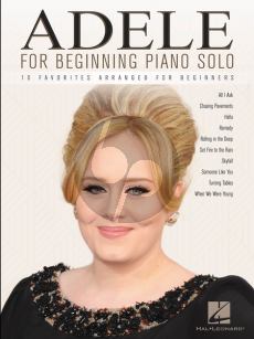 Adele for Beginning Piano