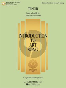 Introduction to Art Song for Tenor (Book with Audio online)