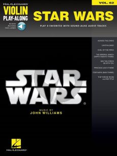 Williams Star Wars (Violin Play-Along Series Vol.62) (book with Audio online)