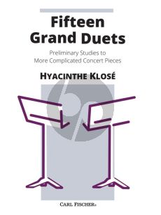 Klose 15 Grand Duets 2 Clarinets