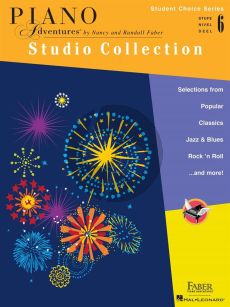 Faber Piano Adventures: Studio Collection -Level 6 (Student Choice Series)