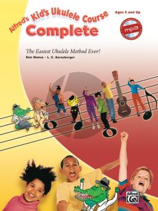 Manus-Harnsberger Alfred's Kid's Ukulele Course Complete (Book with Audio online)