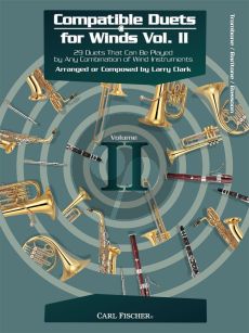 Compatible Duets for Winds Vol.2 Trombone (or Bassoon/Euphonium) (edited by Larry Clark)