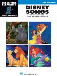 Disney Songs Essential Elements for Guitar Ensembles
