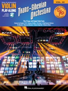 Trans-Siberian Orchestra (Violin Play-Along Series Vol.40) (Book with Audio online)