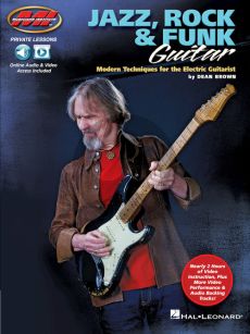Brown Jazz, Rock & Funk Guitar Modern Techniques for the Electric Guitarist (Book with Audio and Video online)