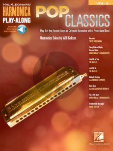 Pop Classics Harmonica Play-Along Volume 8 (Book with Audio online)
