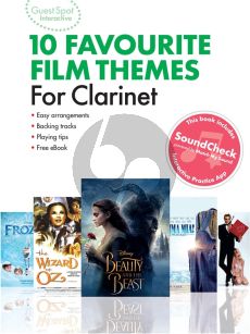 Guest Spot Interactive: 10 Favourite Film Themes for Clarinet (Book with Audio online)