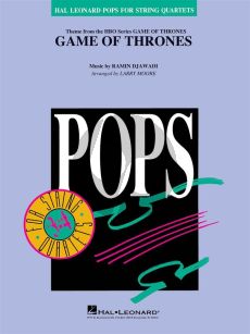 Djawadi Game of Thrones Atring Quartet (Score/Parts) (transcr. by Larry Moore)