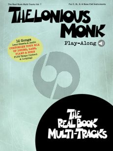 Thelonious Monk Play-Along for C.-Bb.-Eb. and Bass clef Instruments (Book with Audio online)