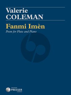 Coleman Fanmi Imen Poem for Flute-Piano