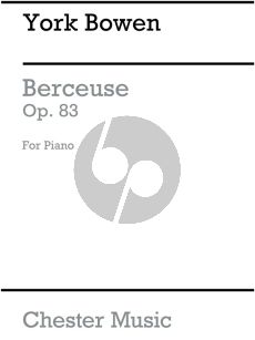 Bowen Berceuse Op.83 Piano solo
