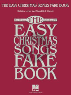 The Easy Christmas Songs Fake Book all C Instruments