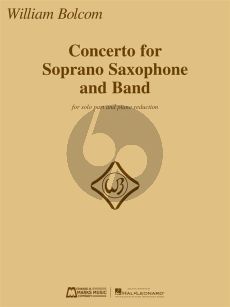 Bolcom Concerto for Soprano Saxophone and Band (piano reduction)