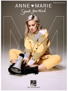 Anne-Marie Speak Your Mind (Piano-Vocal-Guitar)