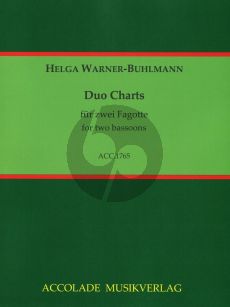 Album Duo Charts für 2 Fagotte Partitur und Stimmen (arr. Helga Warner-Buhlmann)
