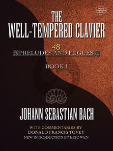 Bach The Well-Tempered Clavier: 48 Preludes and Fugues Book 1 (Donald Francis Tovey)