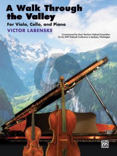 Labenske A Walk through the Valley Viola-Violoncello and Piano (Score/Parts)