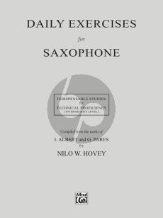 Hovey Daily Exercises for Saxophone