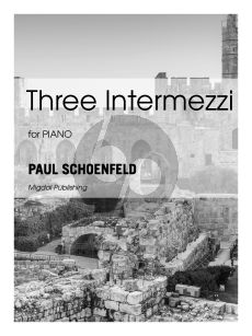 Schoenfeld 3 Intermezzi Piano solo