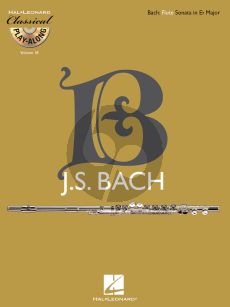 Bach Sonata in E-flat Major BWV 1031 Flute-Bc (Bk-Cd)