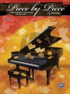 Gerou Piece by Piece Book A 11 Early Elementary Color Pieces for Solo Piano (With an Optional Duet Accompaniment)