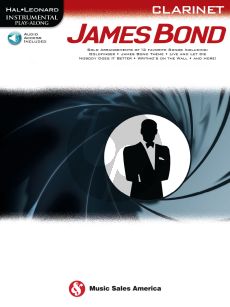 James Bond for Clarinet Instrumental Play-Along (Book with Audio online)