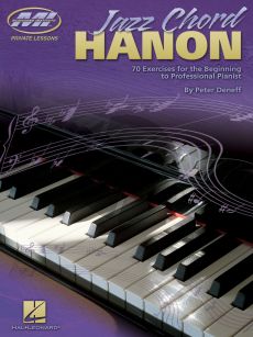 Deneff Jazz Chord Hanon (70 Exercises for the Beginning to Professional Pianist)